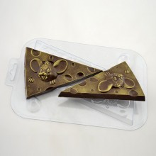 Форма для отливки шоколада "Шоко сыр 2"